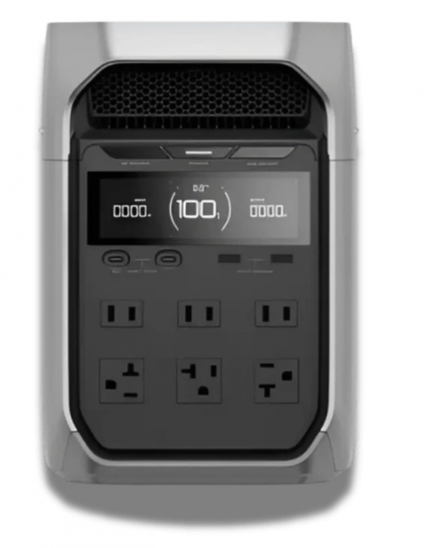 EcoFlow DELTA 3 Plus portable power station 1024Wh LiFePO4 battery with 1800W output for camping RV home emergency backup applications