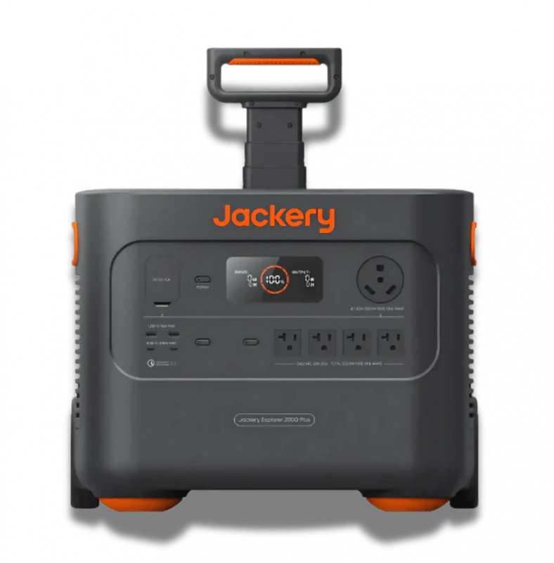 Jackery Explorer 2000 Plus portable power station 2042.8Wh LiFePO4 battery with 3000W output for camping RV home emergency backup applications