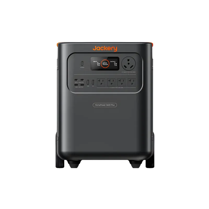Jackery HomePower 3600 Plus solar generator 7168Wh LiFePO4 battery for home backup RV off-grid applications
