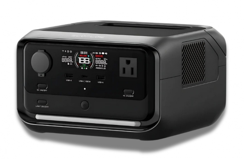 EcoFlow RIVER 3 Plus portable power station 245Wh LiFePO4 battery with 300W output for camping RV home emergency backup applications