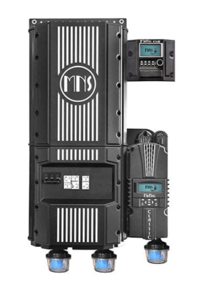 MidNite Solar Rosie 7048RE pre-wired all-in-one off-grid solar inverter system with Classic 150 charge controller for cabin RV home backup applications