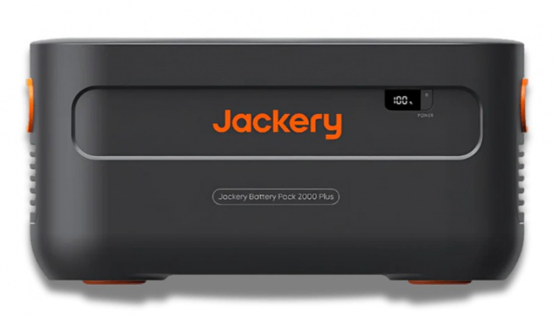 Jackery Battery Pack 2000 Plus 2042.8Wh LiFePO4 expansion battery for Explorer 2000 Plus portable power station home backup RV off-grid applications