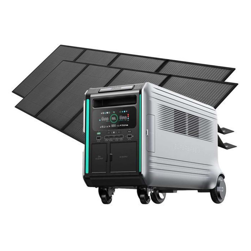Zendure SuperBase V4600 portable power station 4608Wh semi-solid state LiFePO4 battery with 3800W output for home backup RV off-grid applications
