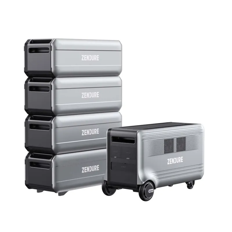 Zendure SuperBase V6400 power station with 1x B4600 satellite battery 9216.7kWh semi-solid state LiFePO4 for whole-home backup RV off-grid applications