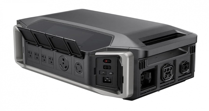 EcoFlow DELTA Pro Ultra single inverter 7200W 120/240V split-phase for whole-home backup RV off-grid applications (battery-ready)