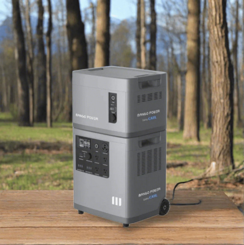 Mango Power E Big Battery Kit with 4032Wh LiFePO4 battery and expansion for home backup RV off-grid applications