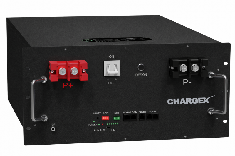 48V 300Ah 15.36kWh rack mount lithium battery 19 inch server rack LiFePO4 battery module