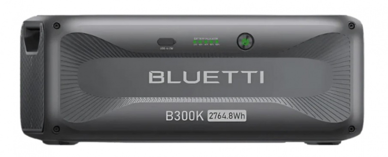 BLUETTI B300K expansion battery 2764.8Wh LiFePO4 for AC500 AC300 EP500 portable power station home backup RV off-grid applications
