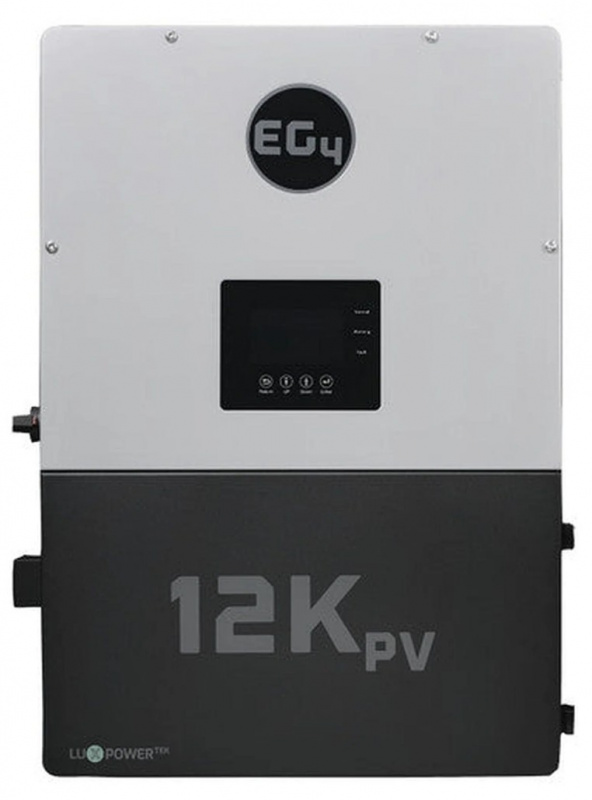 EG4 12kPV 8000W 48V split-phase hybrid solar inverter with 12000W PV input and rapid shutdown for whole-home backup off-grid applications