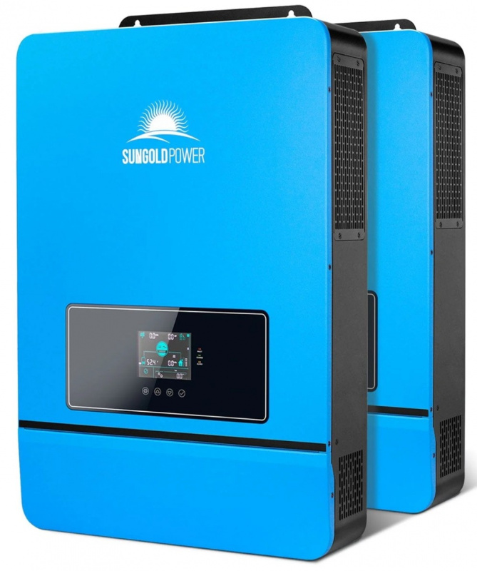 SunGold Power 20KW 48V split phase solar inverter (2 units parallel) 20000W hybrid for whole-home backup off-grid large solar applications
