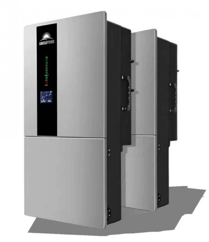 Sungold Power 22.8kW 48V split phase hybrid solar inverter (2 units parallel) for whole-home backup off-grid large solar applications