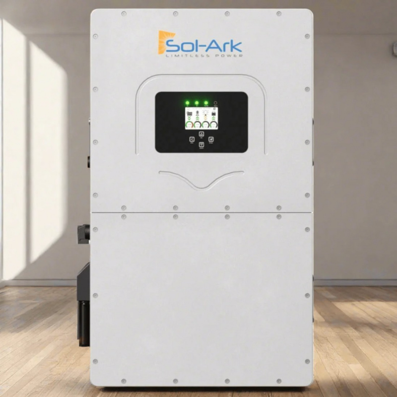 Sol-Ark 30K 3-phase 48V hybrid solar inverter 30000W all-in-one pre-wired for whole-home backup commercial off-grid applications
