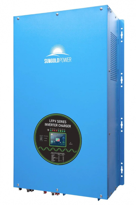 Sungold Power 15000W 48V split phase pure sine wave inverter with charger 45000W peak for off-grid RV marine whole-home backup applications (inverter only – brand new)