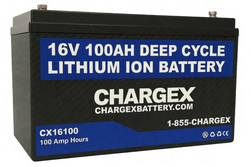 16V 100AH Lithium Battery for Fish Finder or deep cycle applications