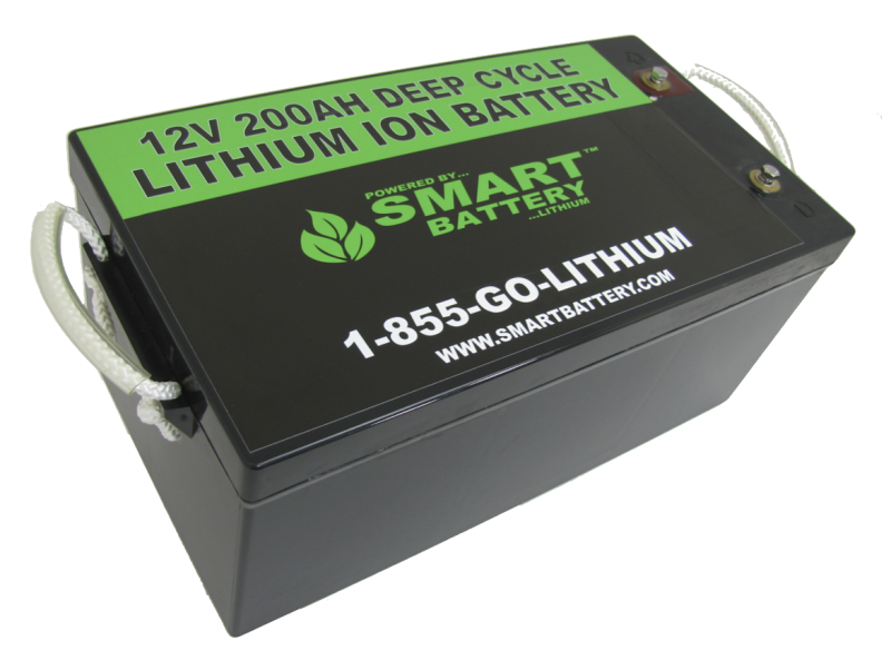 12V 200 Lithium Ion Battery | Deep Cycle Battery | Smart Battery