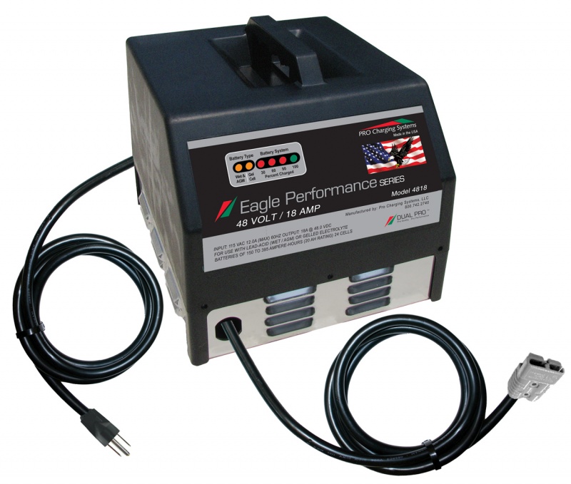 48V 18A Lithium Ion Battery Charger - i4818OB - Pro Charging Systems -  Lithium Ion Battery Chargers