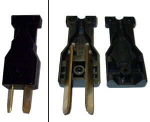 Golf / Utility cart crowsfoot plug connector 607 - A-607 - Dual Pro